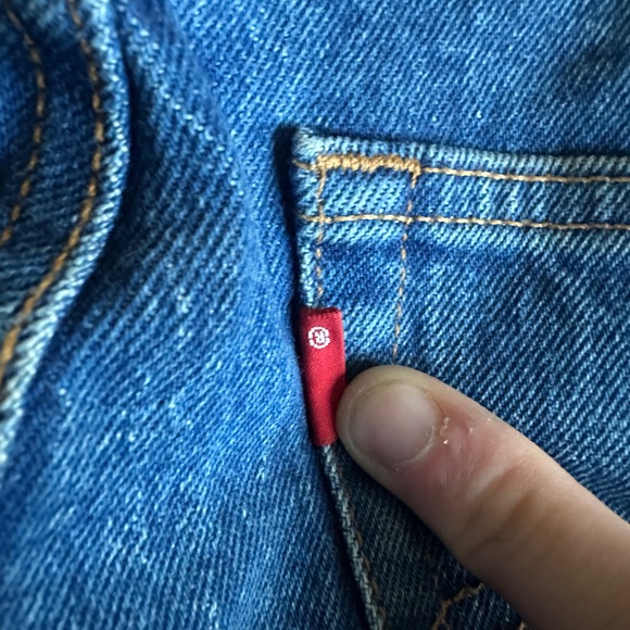 Women’s Levi’s Ribcage Straight size 27 blank tab - Picture 8 of 8